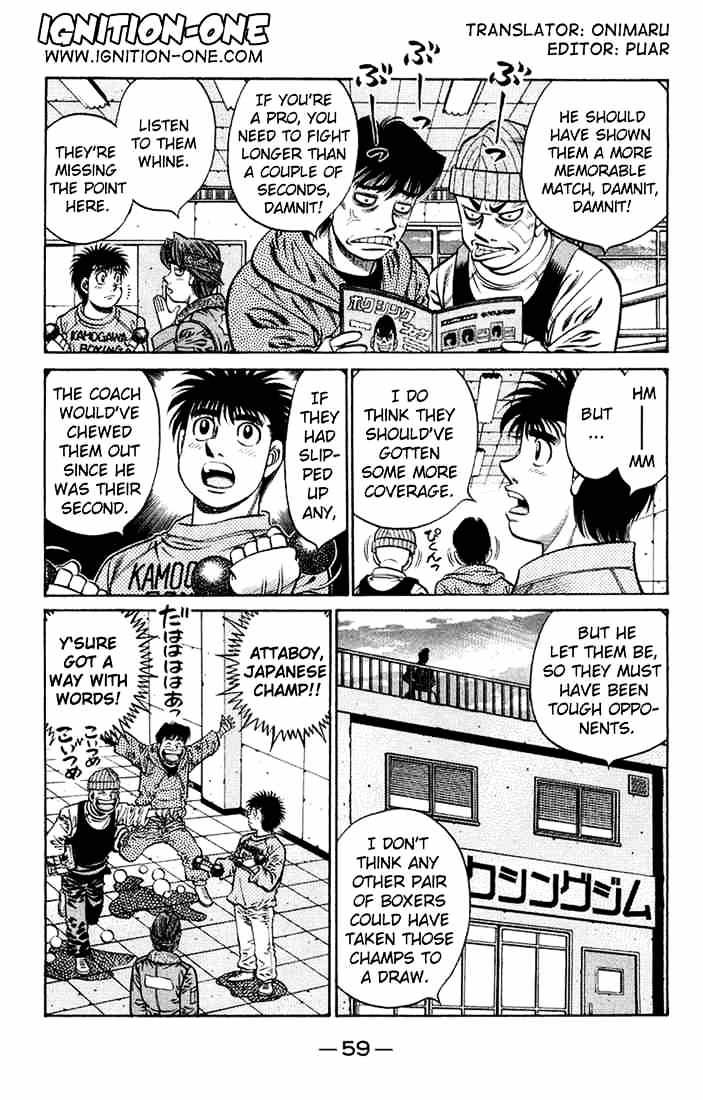 Hajime no Ippo: Fighting Spirit, Chapter 673 image 03